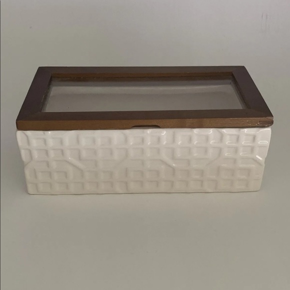 Threshold Stone Ware Home Decor Box White - Picture 10 of 12